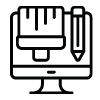 Graphics Design - Professional Design Services Icon